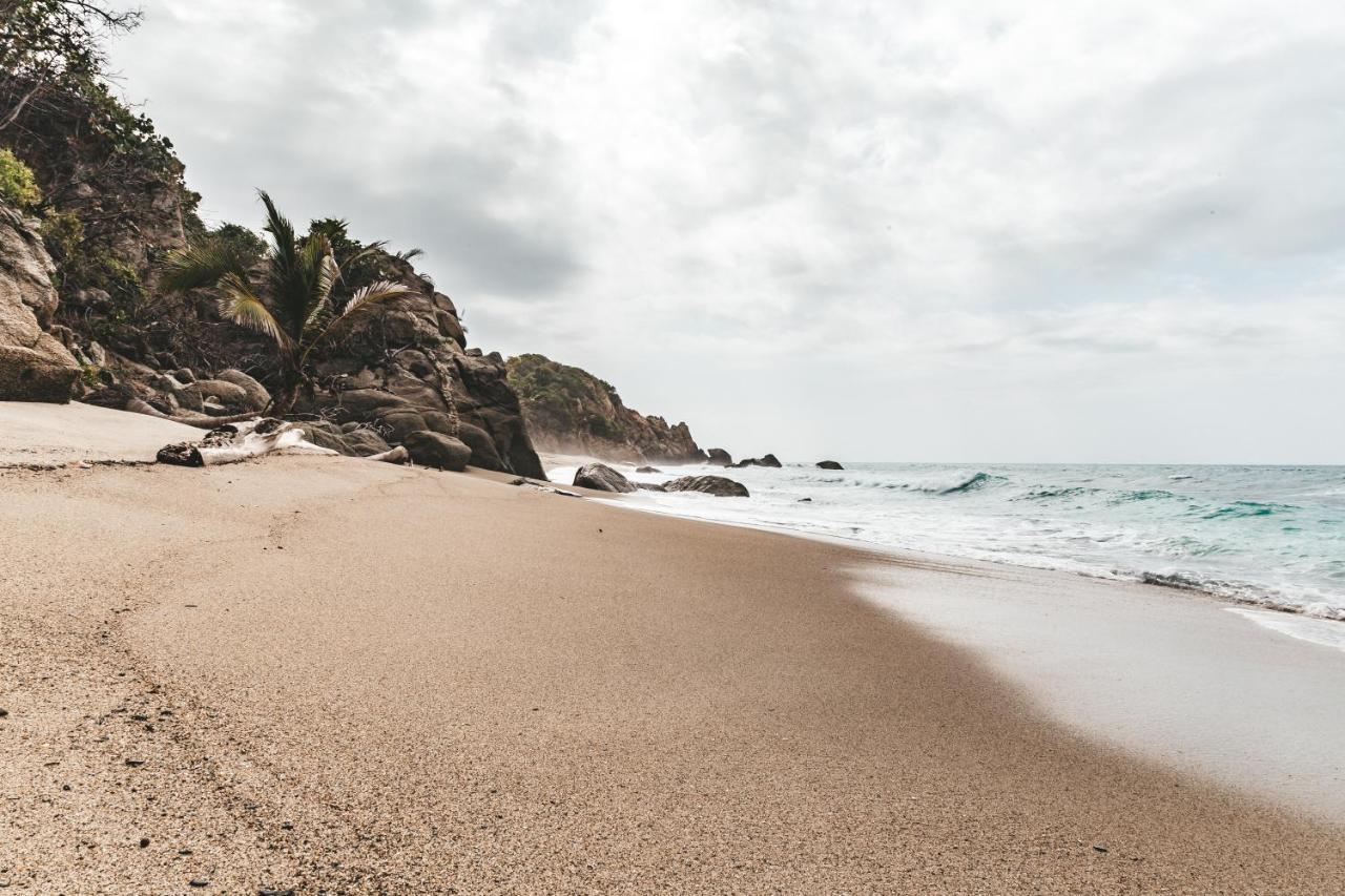 Cabana Wiwa Tayrona ลอสนารานฆอส ภายนอก รูปภาพ