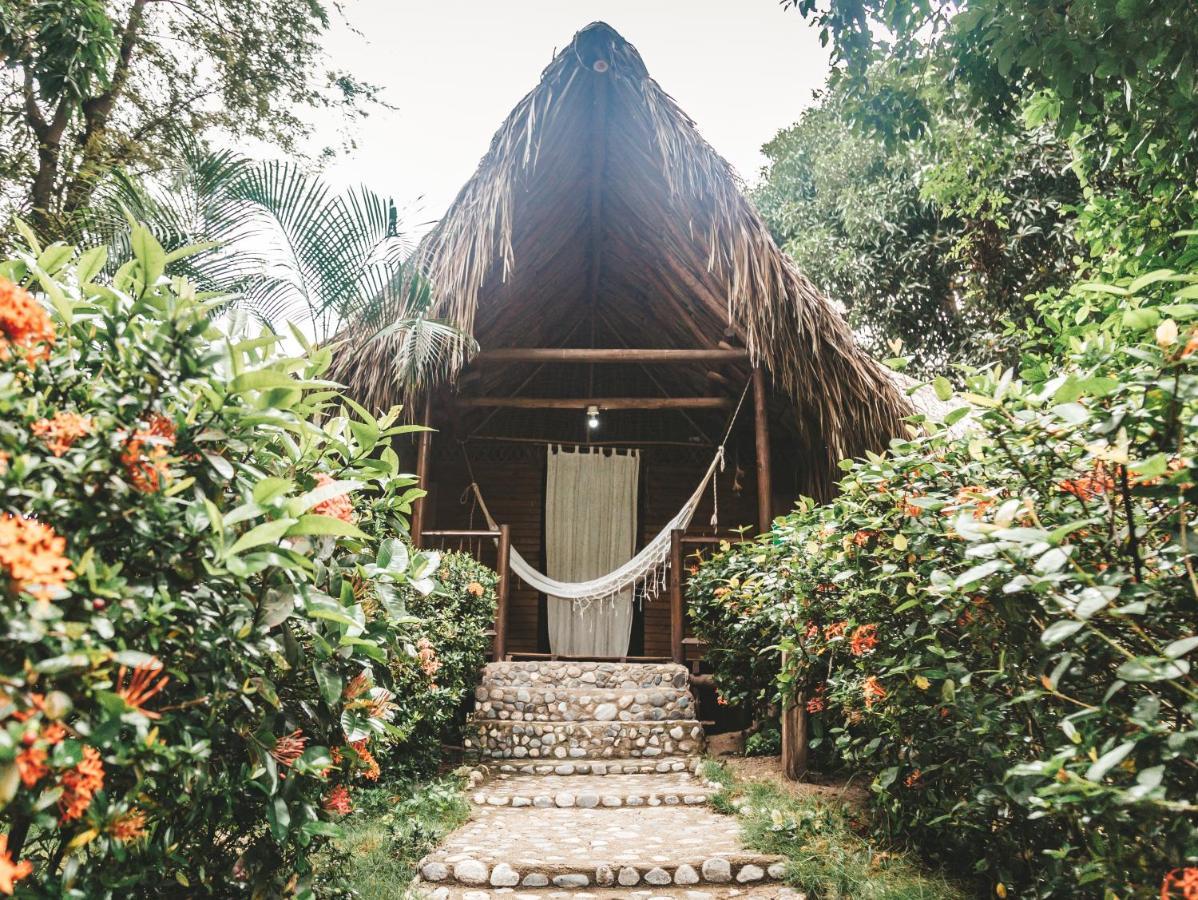 Cabana Wiwa Tayrona ลอสนารานฆอส ภายนอก รูปภาพ