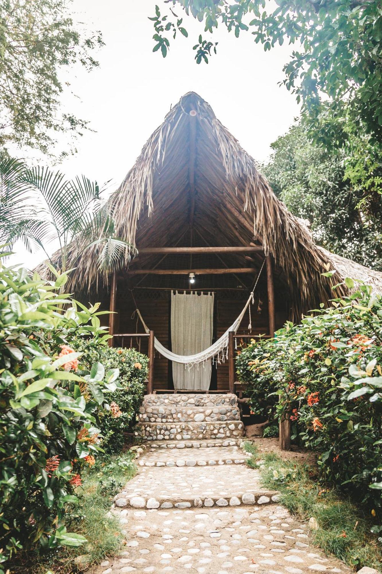 Cabana Wiwa Tayrona ลอสนารานฆอส ภายนอก รูปภาพ